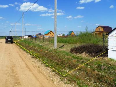 Участок по Дмитровке в деревне, Талдом