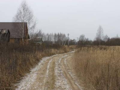 Участок по Дмитровке в деревне, СНТ Чистые пруды Талдомский район