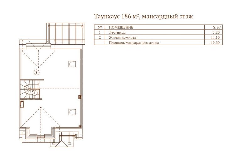 Таунхаус в районе Домодедовский, Юсупово 186м2