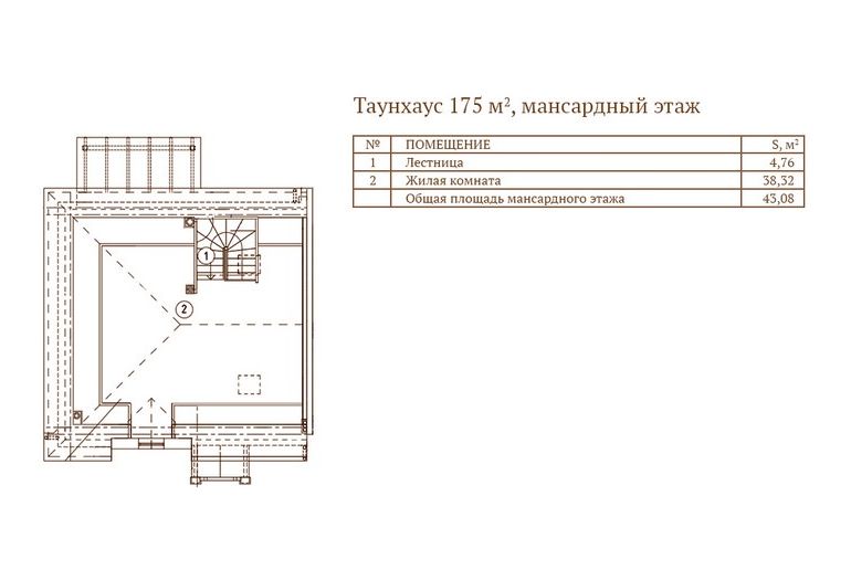 Таунхаус в районе Домодедовский, Юсупово 186м2