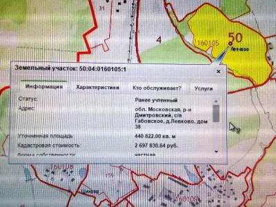 Участок Городской округ Электрогорск, Левково